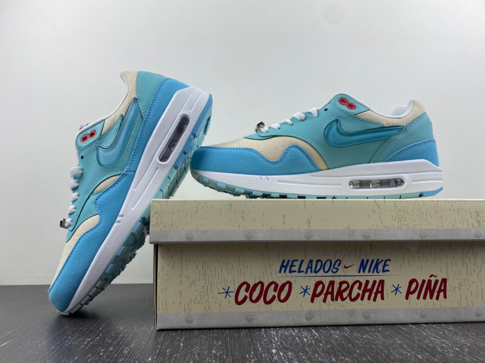 Nike Air Max 1 Puerto Rico Blue Gale - FD6955-400