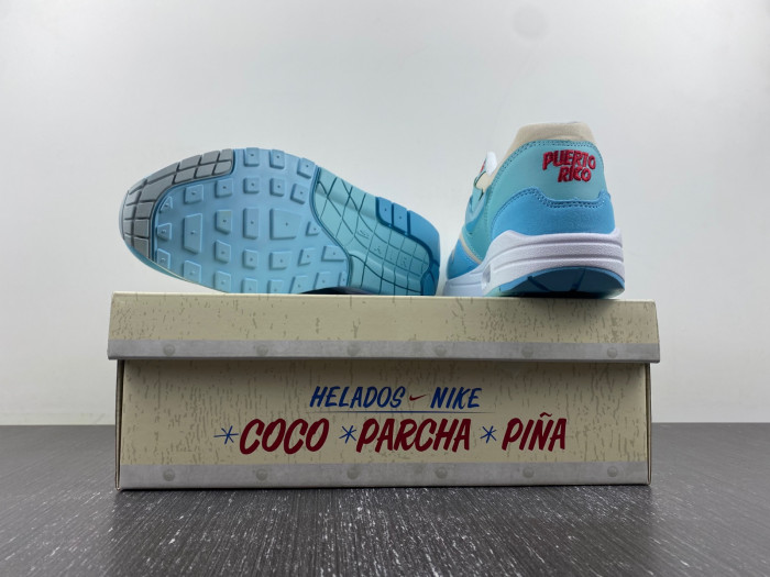 Nike Air Max 1 Puerto Rico Blue Gale - FD6955-400
