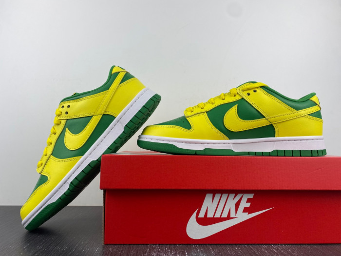 Nike Dunk Low Retro Reverse Brazil - DV0833-300
