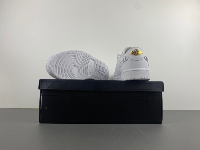 Air Jordan 1 Low Method Of Make "Sail/Gold" FN5032-100