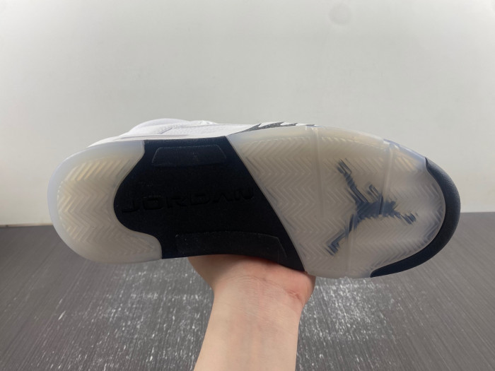 Air Jordan 5 Retro White Black - DD0587-110