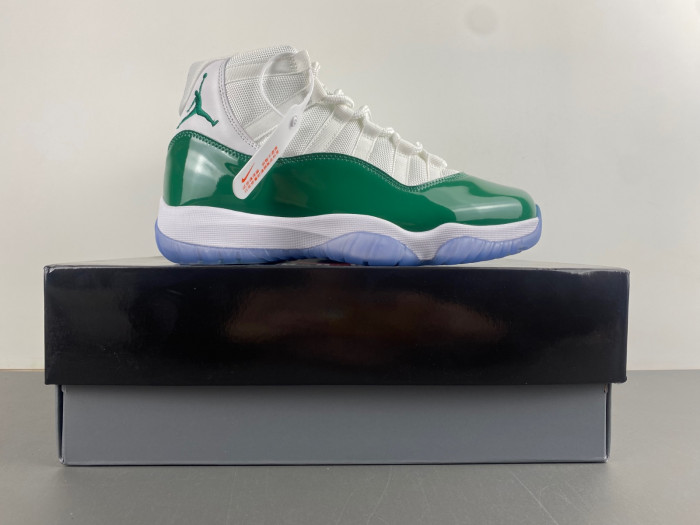 AIR JORDAN 11 RETRO WHITE GREEN CT8012-113