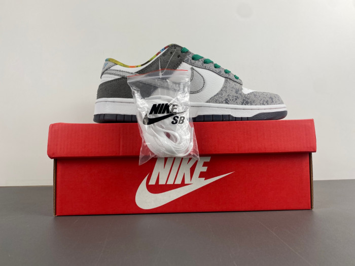 Nike Dunk Low Philly Philadelphia Iron Grey Light Orewood HF4840-068