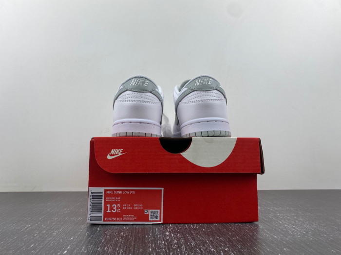 KIDS Nike Dunk Low White Pure Platinum DH9756 102