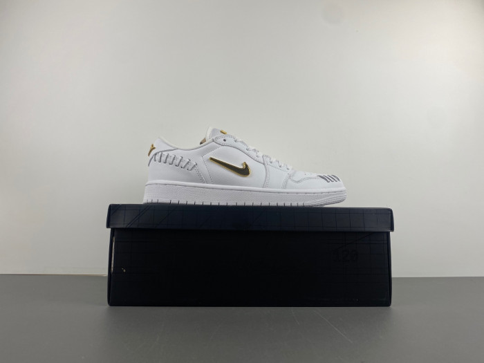 Air Jordan 1 Low Method Of Make "Sail/Gold" FN5032-100