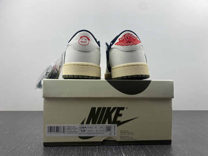 Travis Scott x Air Jordan 1 Low OG "Olive" DZ4137-106