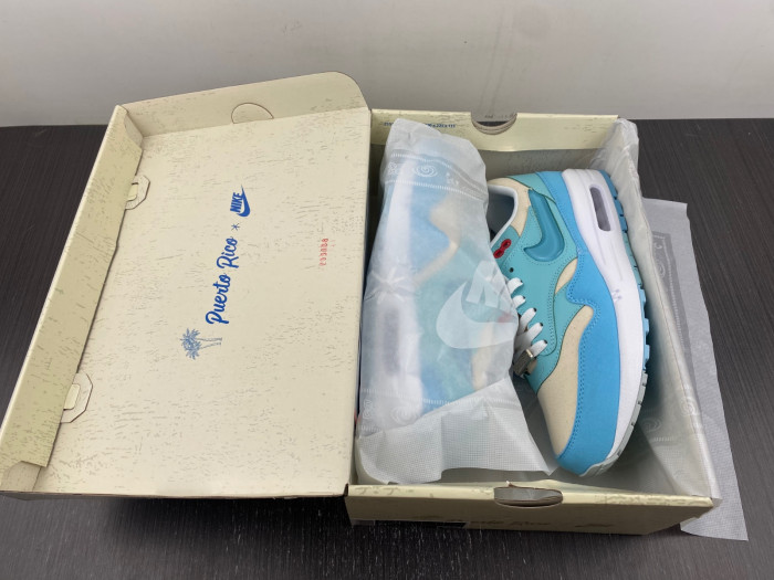 Nike Air Max 1 Puerto Rico Blue Gale - FD6955-400