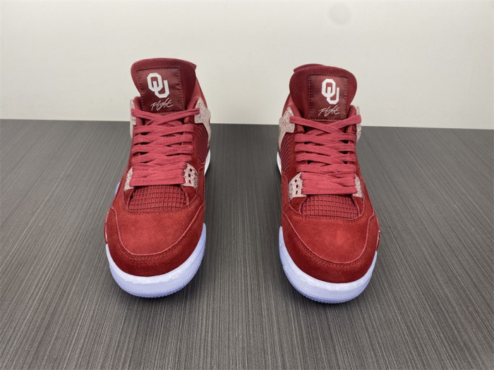Air Jordan 4 Retro Oklahoma Sooners PE AJ4-904282