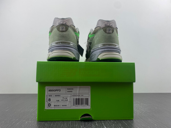 New Balance x Patta 990v3 Made in USA Olive M990PP3