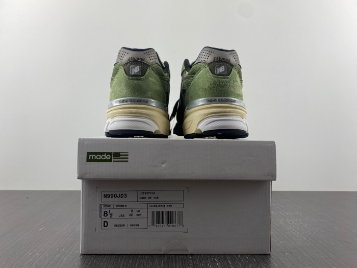 New Balance 990v3 MiUSA JJJJound Olive M990JD3