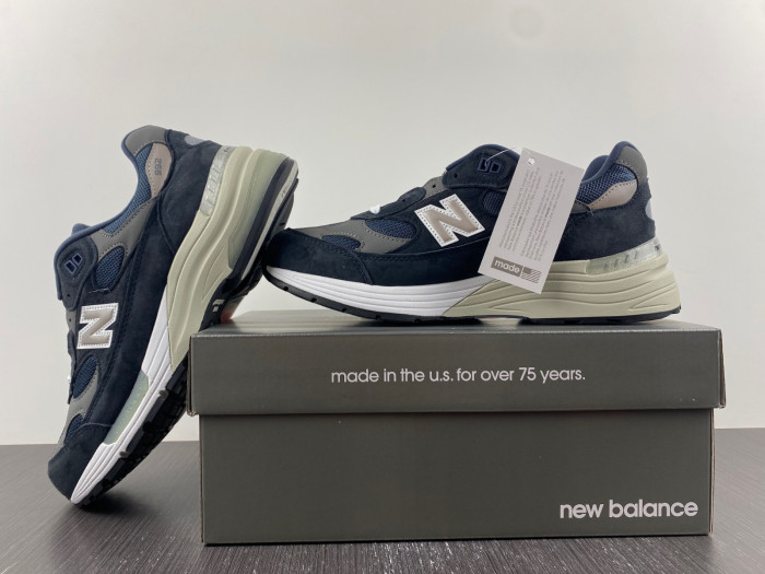 New Balance 992 Navy Grey Men