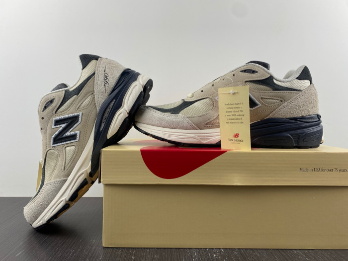 New Balance 990v3 MiUSA Teddy Santis Moonbeam M990AD3