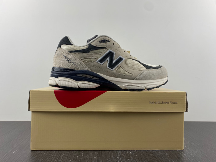 New Balance 990v3 MiUSA Teddy Santis Moonbeam M990AD3