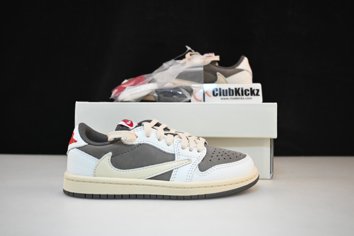 KIDS Travis Scott X Air Jordan 1 Low OG PS 