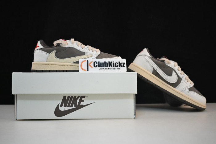 KIDS Travis Scott X Air Jordan 1 Low OG PS 