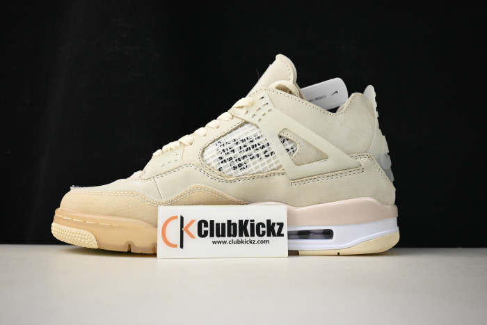 Jordan 4 Retro Off-White Sail (W) - CV9388-100