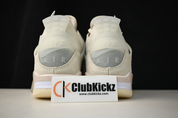 Jordan 4 Retro Off-White Sail (W) - CV9388-100