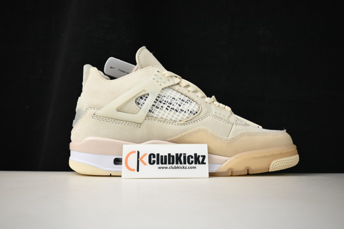 Jordan 4 Retro Off-White Sail (W) - CV9388-100