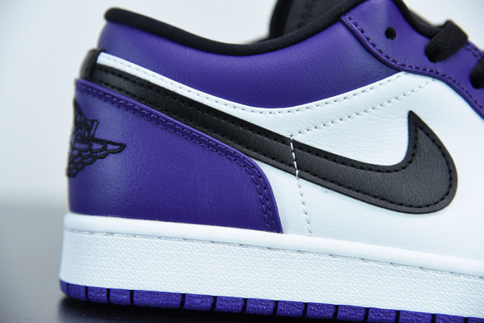 Air Jordan 1 Low Court Purple White 553558-500