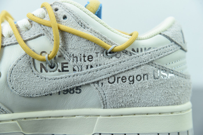 OFW Nike Dunk Low 34 Of 50 OW DJ0950-102