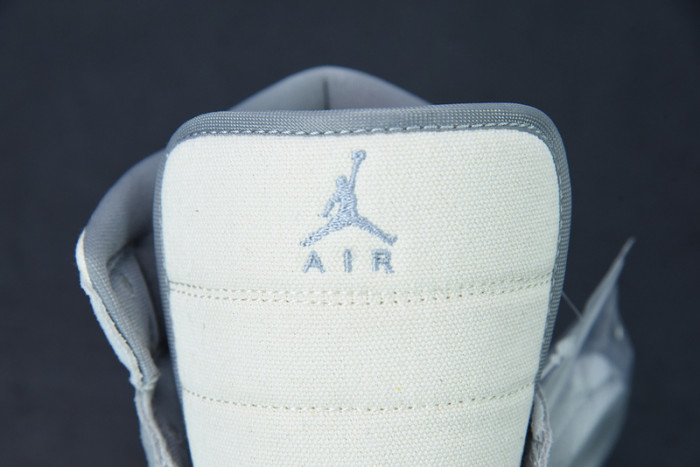 Air Jordan 1 Mid Coconut Milk Particle Grey DN4281-100