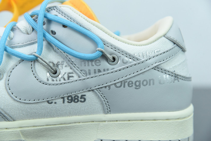 OFW x Nike SB Dunk Low “02 of 50” OW DM1602-115