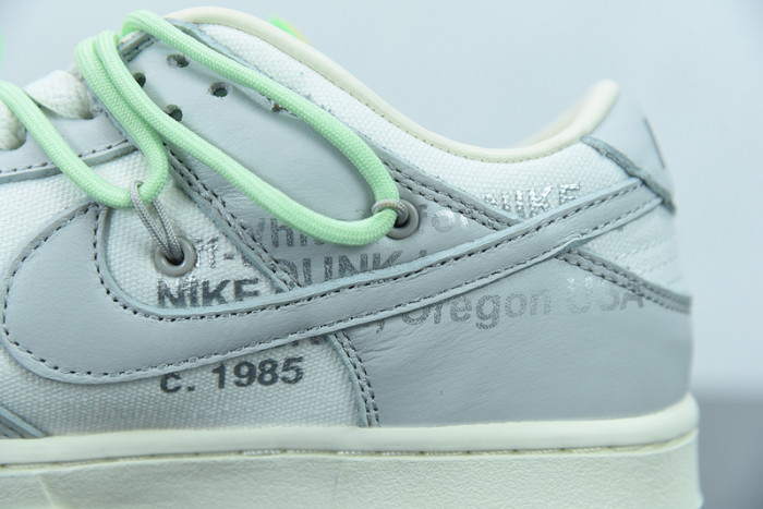 OFW x Nike SB Dunk Low “07 of 50” OW DM1602-108