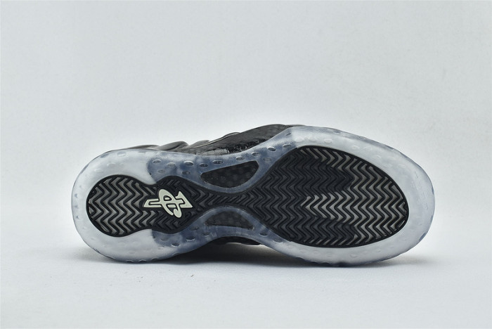 nike air foamposite one reflective Ch*0me hologram silver 314996-900