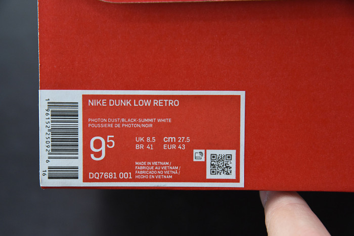 Nike Dunk Low Iron Grey DQ7681-001