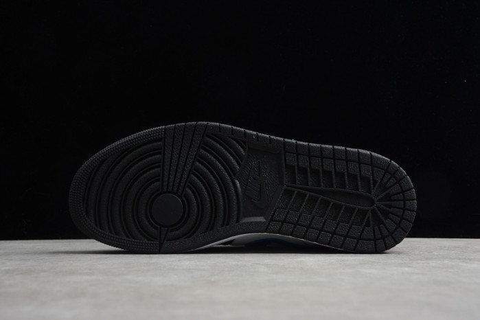 Jordan 1 Mid White Black Cyber Pink - CZ9834-100