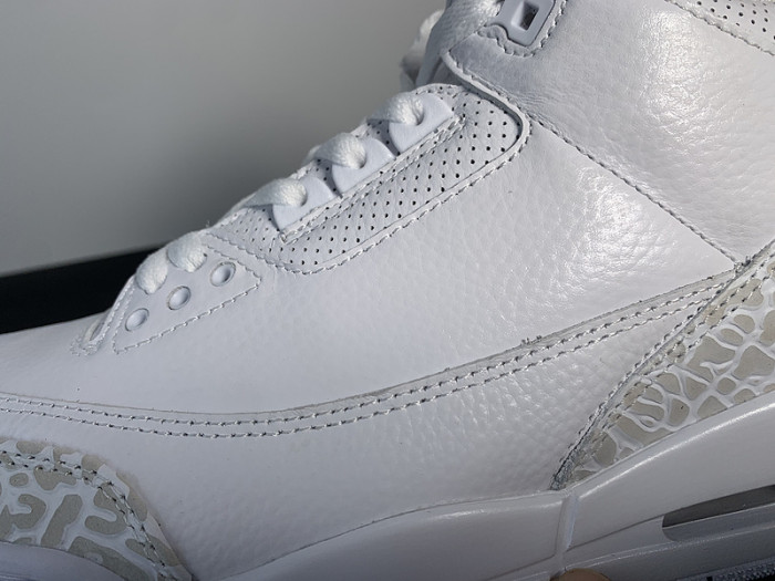 Air Jordan 3 Pure White 136064-111