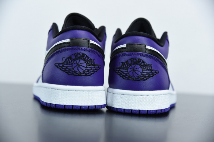 Air Jordan 1 Low Court Purple White 553558-500