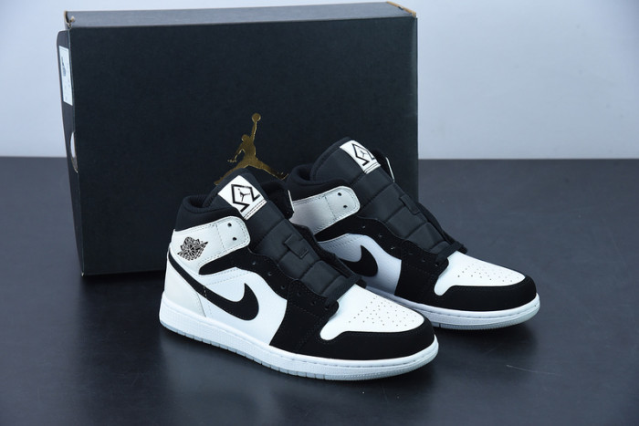 jordan 1 mid Di*m*nd shorts - dh6933-100