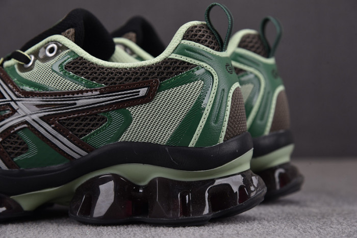 As*ic*s men gel-quantum kinetic dark sepia shamrock green 1203a270-251