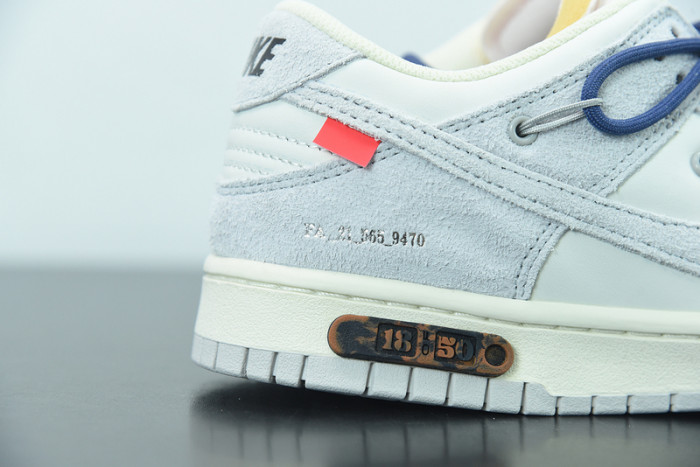 OFW x Nike SB Dunk Low “18 of 50” OW DJ0950-112