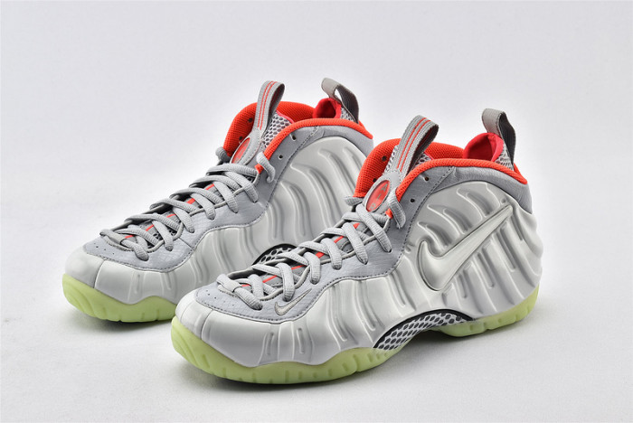 Nike Air Foamposite Pro Premium Pure Platinum Grey 616750-003