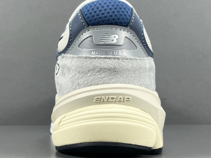 New Balance 990V6 Gray Navy FuelCell M990TC6
