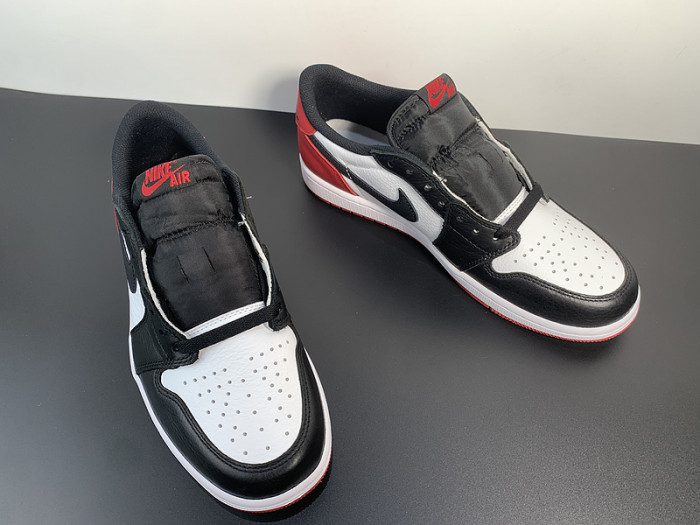 air Jordan 1 Retro Low OG Black Toe - CZ0790-106
