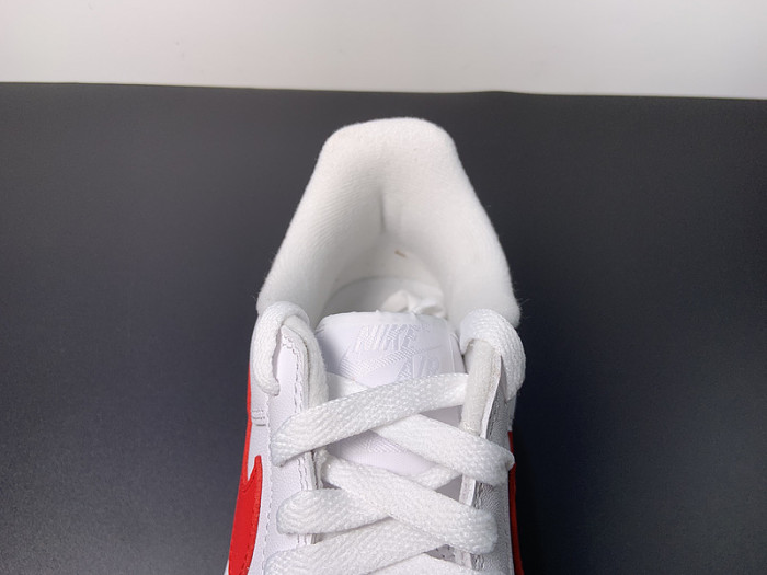 nike air force 1 low S*p*e white speed red cu9225-101