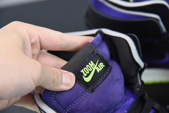 Air Jordan 1 High Zoom Air CMFT Black Court Purple Lemon Venom CT0979-001