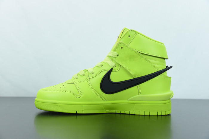 Ambush x Nike Dunk High “Flash Lime” CU7544-300
