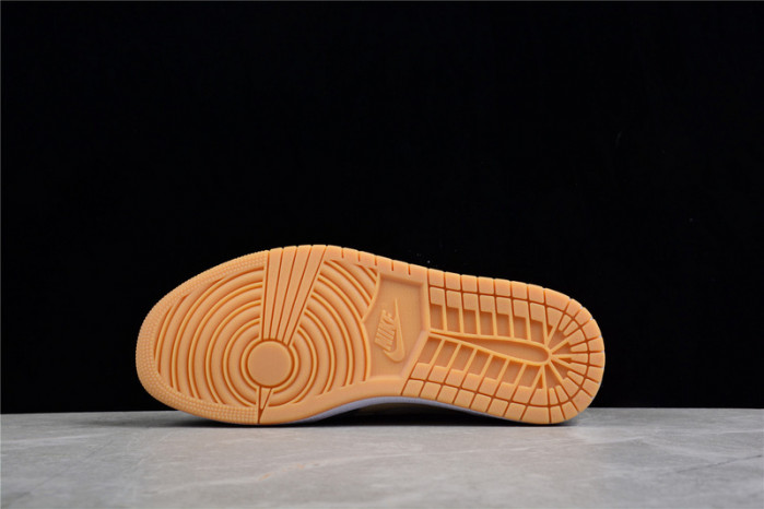 Air Jordan 1 Mid GS Grey Cream Suede DN4346-100