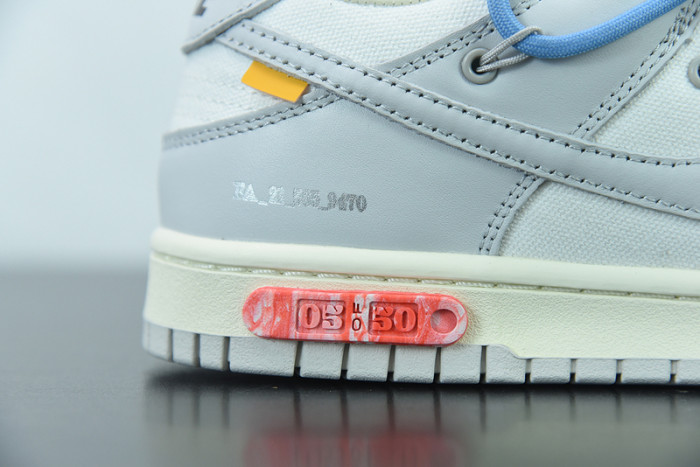 OFW x Nike SB Dunk Low “05 of 50” OW DM1602-113