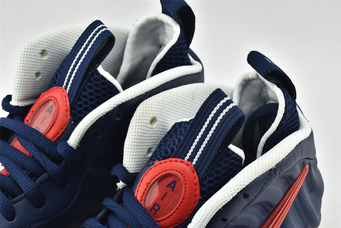 Nike Air Foamposite Pro Blue Void University Red - Cj0325-400