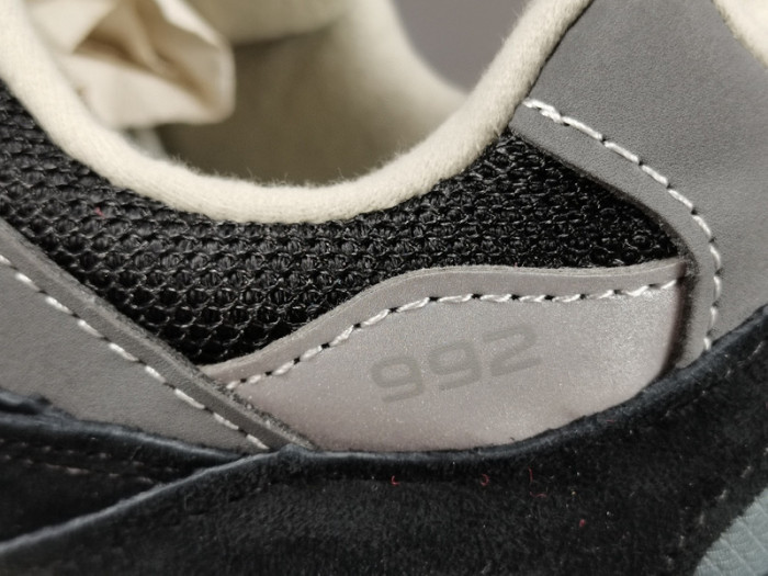 New Balance 992 Black Grey M992EB