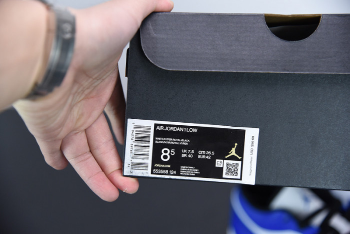 Air Jordan 1 Low Game Royal - 553558-124