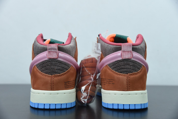 Nike Dunk Mid Social Status Free Lunch Chocolate Milk DJ1173-700