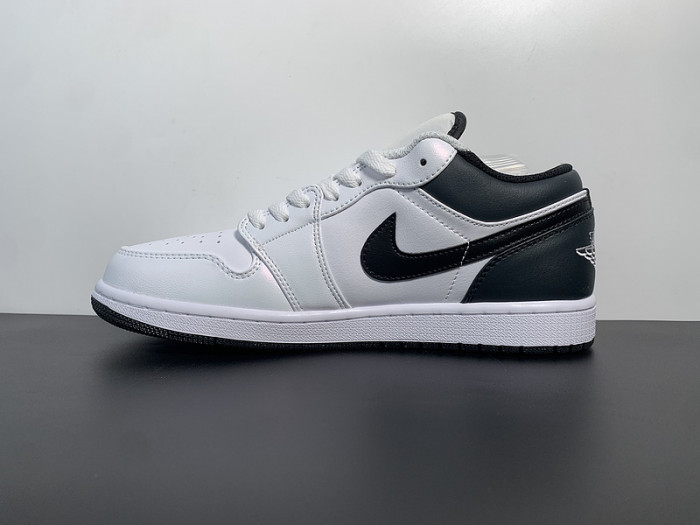 Air Jordan 1 Low White Black 553558-132