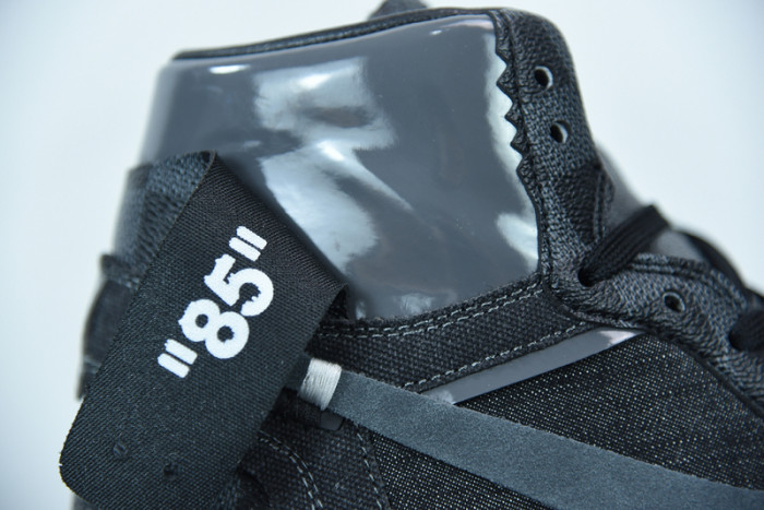 air jordan 1 x off L**is aj1 ow black