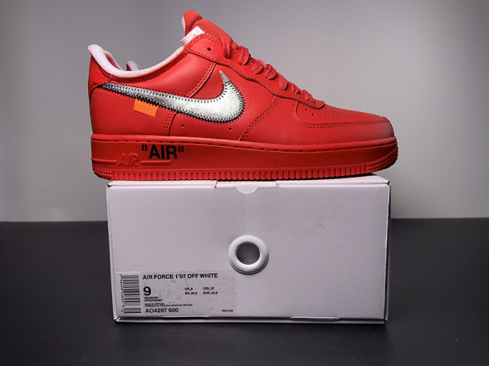 OFF WHITE X NIKE AIR FORCE 1‘07 LOW AO4297-600